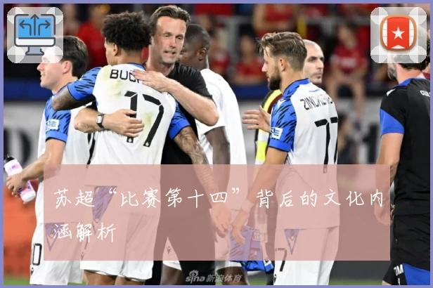 苏超“比赛第十四”背后的文化内涵解析